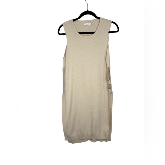 MerSea Anywear Light Open Tunic Sweater Tan S/M - Picture 3 of 13